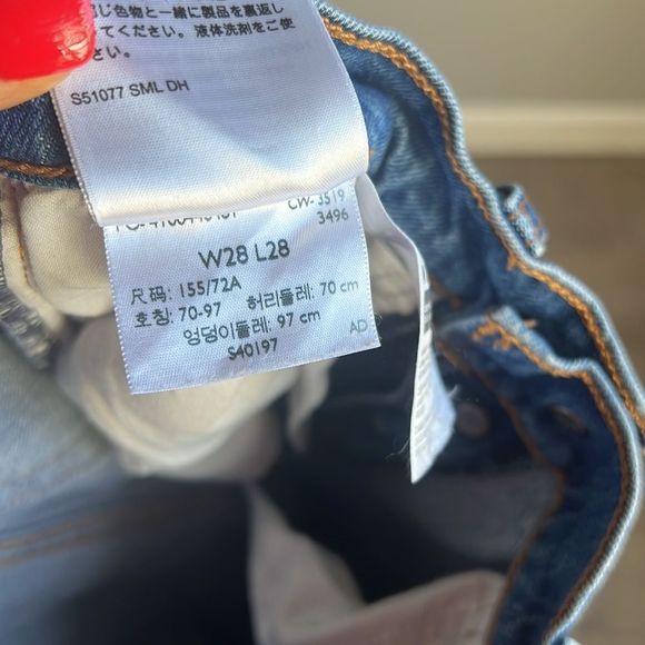 LEVI'S Wedgie Straight Ankle in Jive Sound - Picture 8 of 11